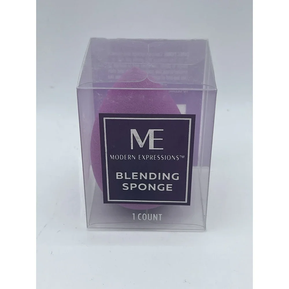Modern Expressions Blending Sponge Makeup Blender Purple ME Cosmetic Tool - NEW